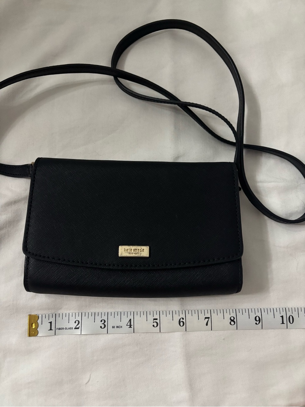 kate spade New York Black Crossbody Wallet